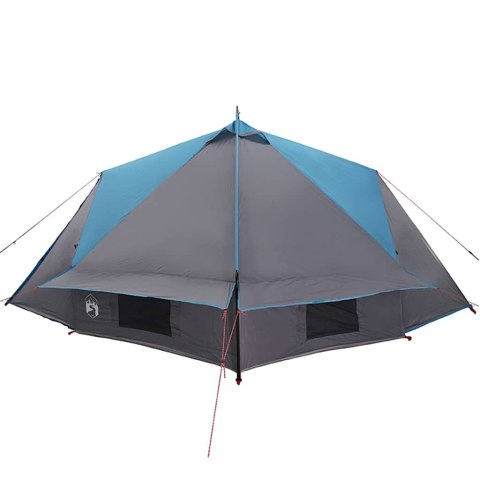 NAMIOT TEEPEE Z DACHEM NIEBIESKI I SZARY 490X410X210CM