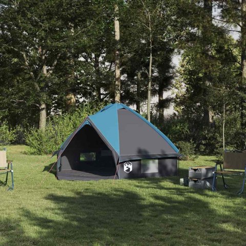 NAMIOT TEEPEE Z DACHEM NIEBIESKI I SZARY 490X410X210CM