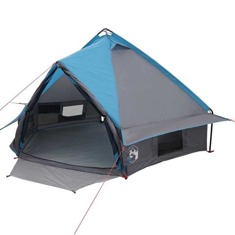 NAMIOT TEEPEE Z DACHEM NIEBIESKI I SZARY 490X410X210CM