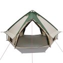 NAMIOT TEEPEE Z DACHEM ZIELONY I SZARY 490X410X210CM