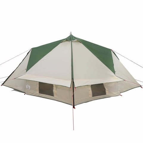 NAMIOT TEEPEE Z DACHEM ZIELONY I SZARY 490X410X210CM