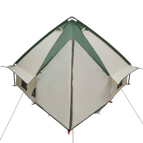 NAMIOT TEEPEE Z DACHEM ZIELONY I SZARY 490X410X210CM