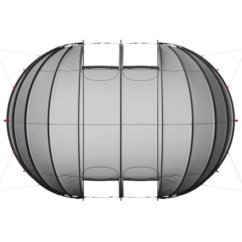 NAMIOT BASENOWY PRZEZROCZYSTY 640X432X205CM