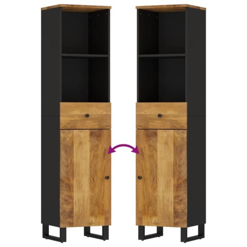 3-CZ. ZESTAW MEBLI ŁAZIENKOWYCH LITE DREWNO MANGO