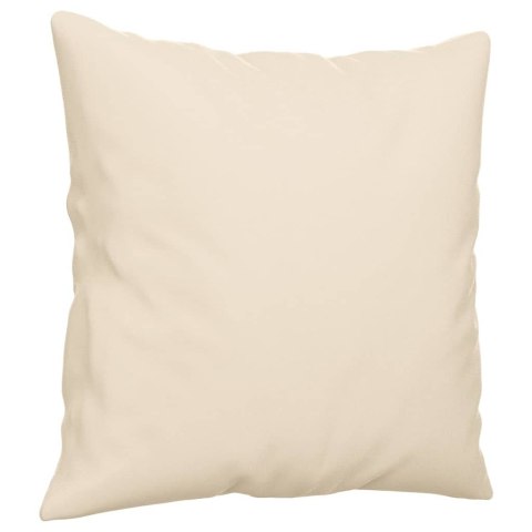 VidaXL 3-częściowy komplet wypoczynkowy, beżowy, mikrofibra