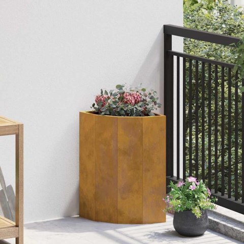 DONICZKA RÓŻNOROŻNA RDZAWY 30X30X50CM STAL KORTENOWSKA