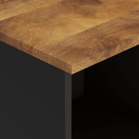 SZAFKA ŁAZIENKOWA 38X33X160CM LITE DREWNO MANGO