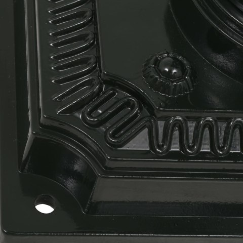 SKRZYNKA NA LISTY NA SŁUPKU W STYLU VINTAGE ALUMINIUM ZIELONA