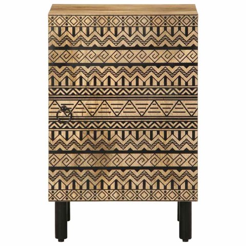 SZAFKA ŁAZIENKOWA 38X33,5X58CM LITE DREWNO MANGO