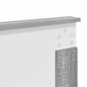 VidaXL Ramka łóżka Szary Sonoma 180 x 200 cm Lite drewno sosnowe