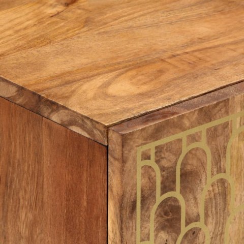 VidaXL 4-cz. zestaw mebli łazienkowych, lite drewno mango