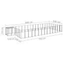 KOJEC DLA PSA CZARNY 22,62M² STALOWY