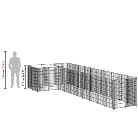 KOJEC DLA PSA CZARNY 7,26M² STALOWY