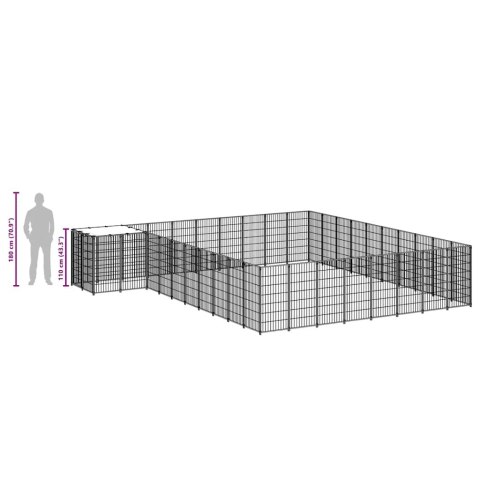 KOJEC DLA PSA SREBRNY 25,41M² STALOWY