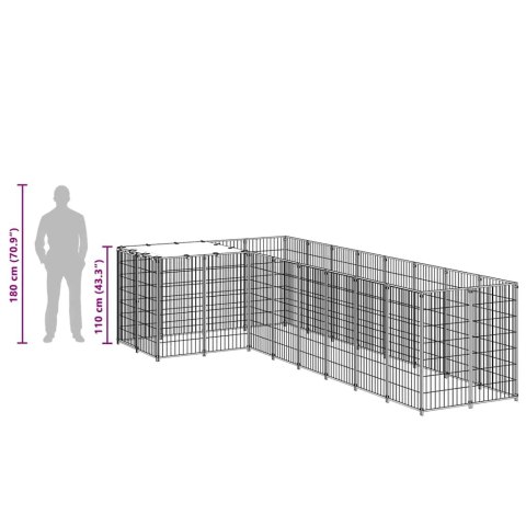 KOJEC DLA PSA SREBRNY 6,05M² STALOWY