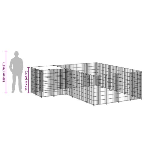 KOJEC DLA PSA SREBRNY 8,47M² STALOWY