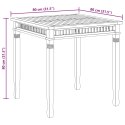 STÓŁ OGRODOWY 80X80X80CM LITE DREWNO TEKOWE
