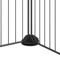 KLATKA DLA ZWIERZĄT 8 PANELI CZARNA 35X35CM STALOWA