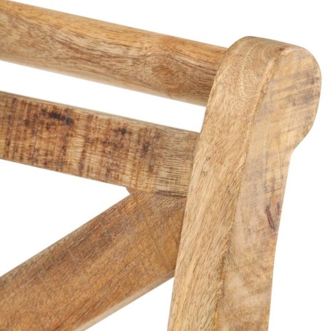 VidaXL Ławka do przedpokoju, 103x33x72 cm, lite drewno mango