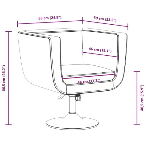 KRZESŁO BAROWE CZARNE SZTUCZNA SKÓRA