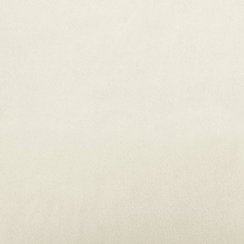 VidaXL 3-cz. komplet wypoczynkowy z poduszkami, kremowy, aksamit