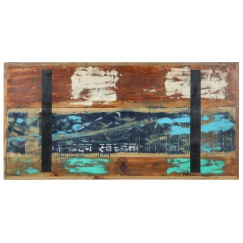 VidaXL Stół jadalniany, 120 x 60 x 76 cm, lite drewno z odzysku