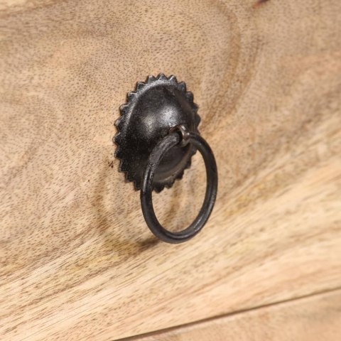 VidaXL Stolik boczny z litego drewna mango, 65 x 40 x 76 cm