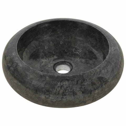 UMYWALKA 40X 12CM MARMUROWA CZARNA