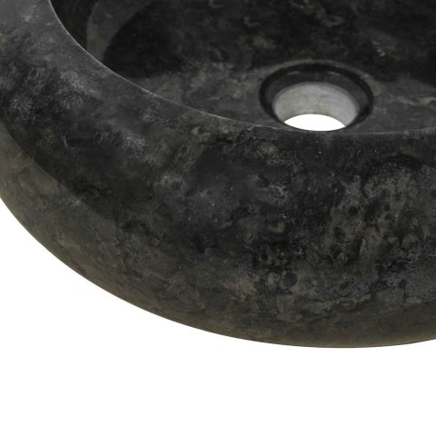 UMYWALKA 40X 12CM MARMUROWA CZARNA