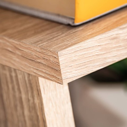 MEBLOŚCIANKA POD TV Z OŚWIETLENIEM LED DĄB SONOMA