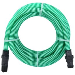 WĄŻ SSĄCY ZE ZŁĄCZAMI Z PVC 4 M 22MM ZIELONY