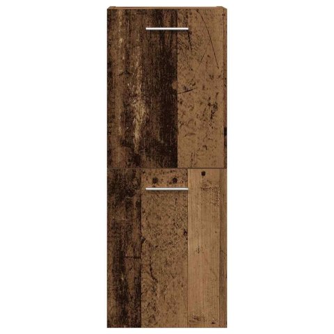 3-CZĘŚCIOWY ZESTAW MEBLI ŁAZIENKOWYCH KOLOR STAREGO DREWNA