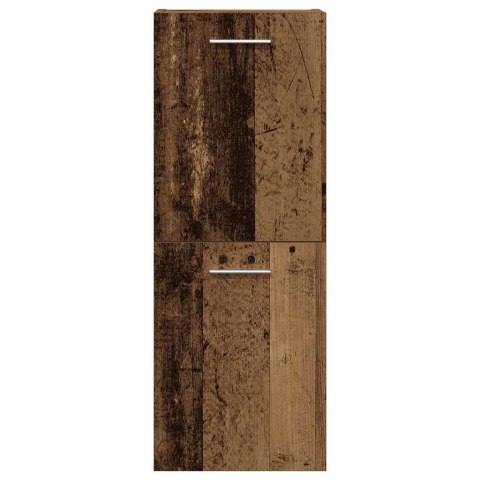 4-CZĘŚCIOWY ZESTAW MEBLI ŁAZIENKOWYCH STARE DREWNO