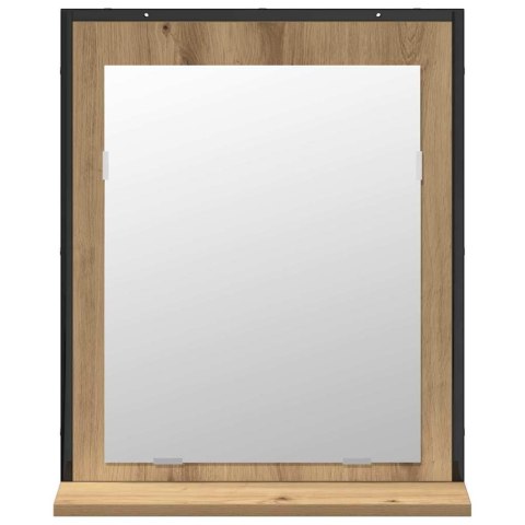 VidaXL Zestaw mebli łazienkowych 2 pcs Brązowy Materiał drewnopochodny