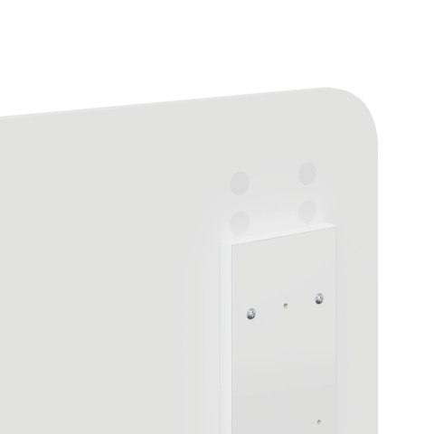 RAMKA ŁÓŻKA Z ZAGŁÓWKIEM BIAŁY 160X200CM LITE DREWNO SOSNOWE