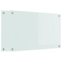 PRZÓD KUCHENNY 2 SZT BIAŁY 80X50CM SZKŁO HARTOWANE