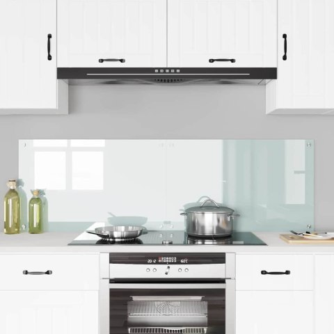 PRZÓD KUCHENNY 2 SZT BIAŁY 80X50CM SZKŁO HARTOWANE