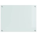 VidaXL Przód kuchenny 2 pcs Biały 80 x 60 cm szkło hartowane