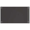 VidaXL Przód kuchenny 2 pcs Ciemnoszary 70 x 40 cm szkło hartowane