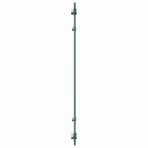 PRZÓD KUCHENNY 2 SZT CIEMNOSZARY 80X50CM SZKŁO HARTOWANE