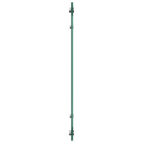 PRZÓD KUCHENNY 2 SZT CZARNY 80X60CM SZKŁO HARTOWANE