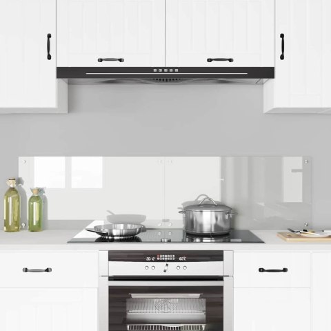 PRZÓD KUCHENNY 2 SZT PRZEZROCZYSTY 80X40CM SZKŁO HARTOWANE