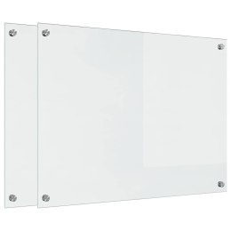 PRZÓD KUCHENNY 2 SZT PRZEZROCZYSTY 80X60CM SZKŁO HARTOWANE