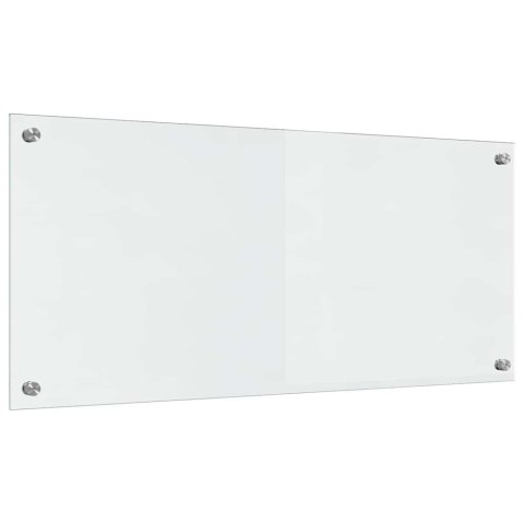 PRZÓD KUCHENNY 2 SZT PRZEZROCZYSTY 90X40CM SZKŁO HARTOWANE