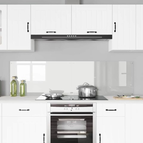 PRZÓD KUCHENNY 2 SZT PRZEZROCZYSTY 90X50CM SZKŁO HARTOWANE