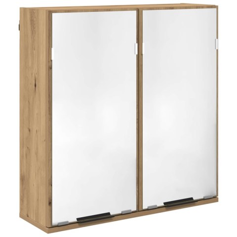 VidaXL Zestaw mebli łazienkowych z szufladą 3 pcs Dąb rzemieślniczy