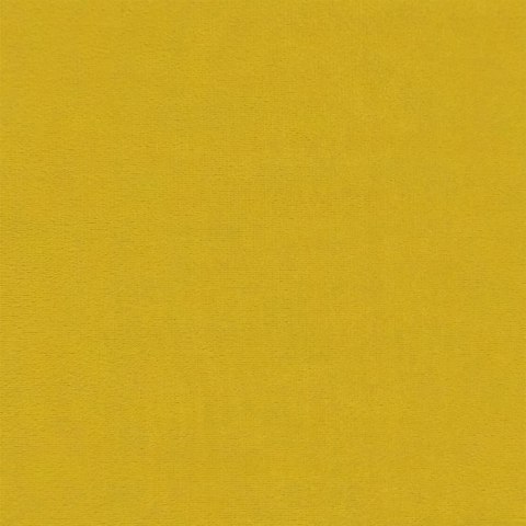 VidaXL Fotel, żółty, 62x79x79 cm, obity aksamitem