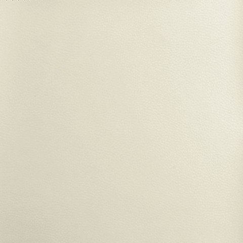 VidaXL Ławka, kremowa, 100x75x76 cm, tapicerowana sztuczną skórą