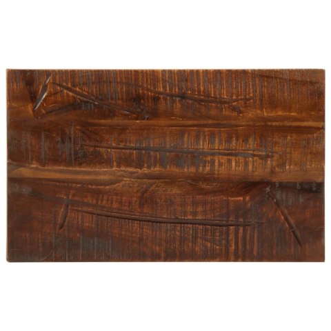BLAT STOŁU 40X20X3,8CM PROSTOKĄTNY LITE DREWNO Z ODZYSKU
