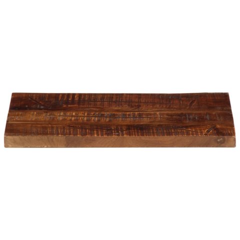 BLAT STOŁU 40X20X3,8CM PROSTOKĄTNY LITE DREWNO Z ODZYSKU